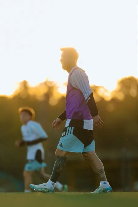Lionel Messi Jalani Latihan Terakhir Bersama Argentina 