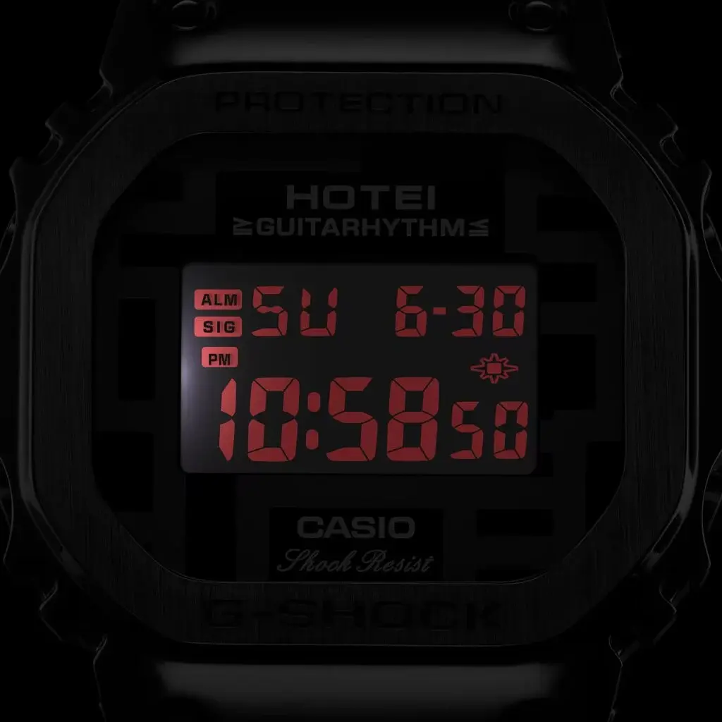 Casio G-Shock Gm-5600ht26-1 Kolaborasi Japanese Rock Legend Tomoyasu Hotei