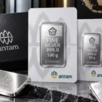 Harga Perak Antam Jumat 2 Oktober Naik Rp150 Jadi Rp40.750 per Gram, Sementara Perak Dunia Melemah