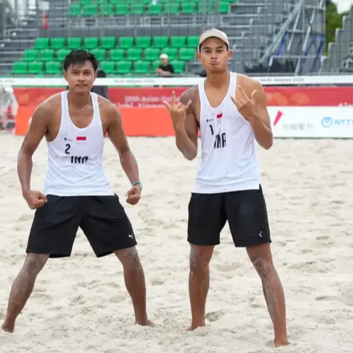 Hasil Voli Pantai Asian Games 2026: Bintang/Sofyan Lolos ke Final Usai Kalahkan Jepang