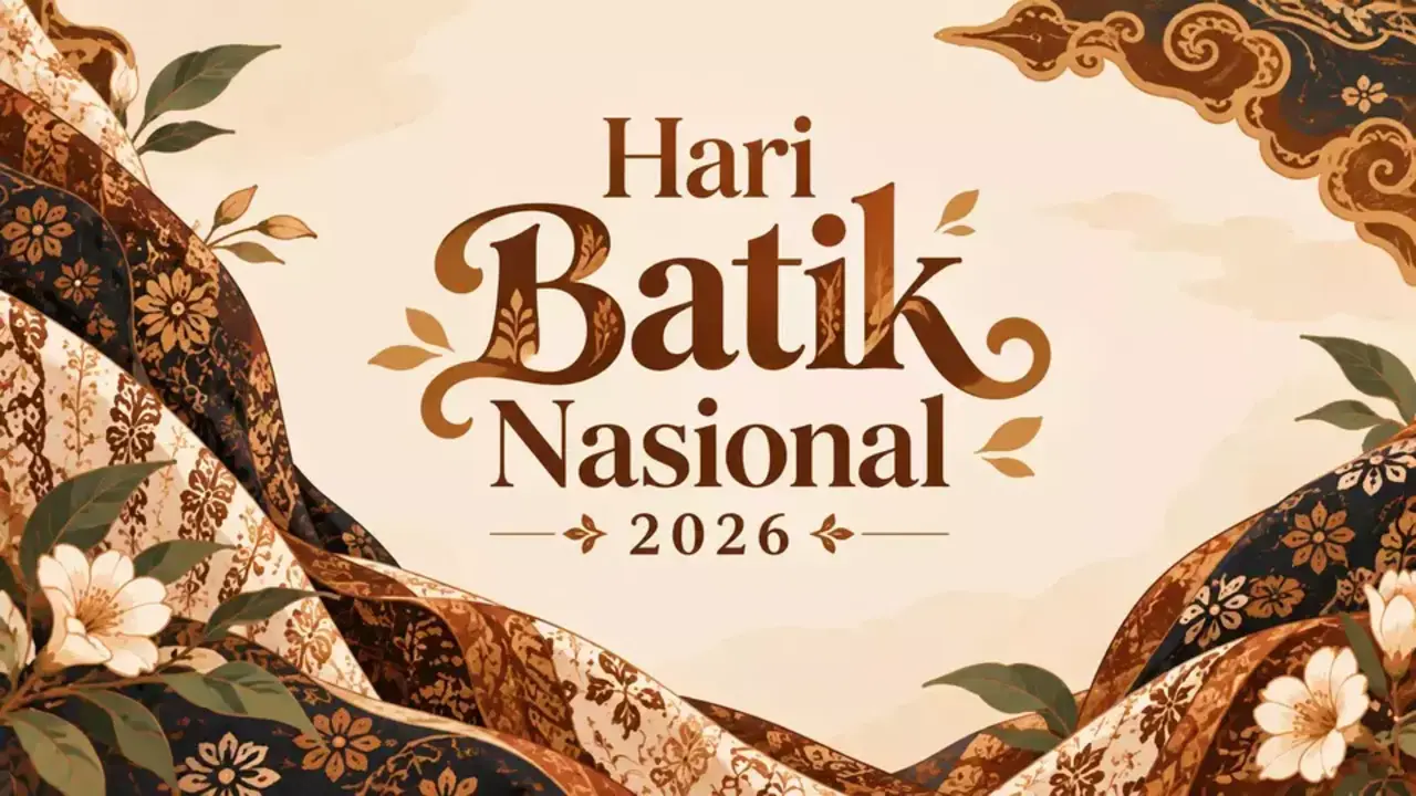 20 Link Twibbon Hari Batik Nasional 2026 Gratis, Pilihan Desain Estetik untuk Foto Profil dan Media Sosial