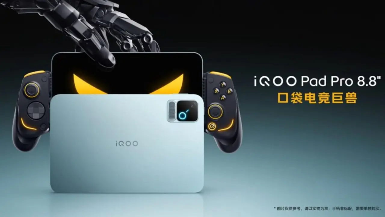 iQOO Pad Pro Resmi Meluncur dengan Snapdragon 8 Elite Gen 5, Baterai 9.020 mAh