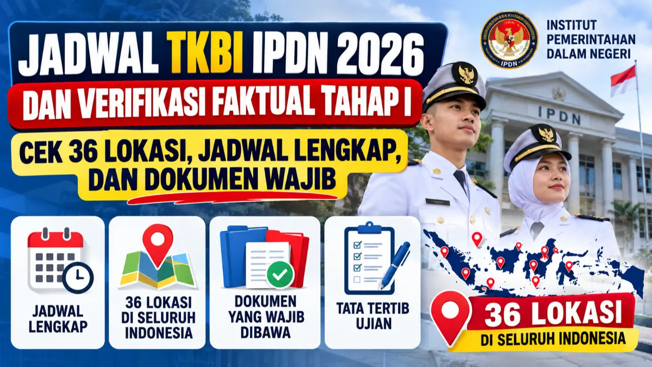 Jadwal Tkbi Ipdn 2026