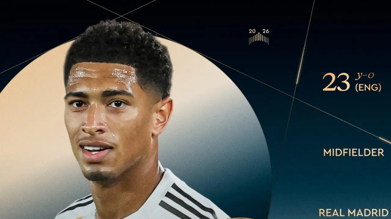 Peringkat 11–30 Ballon d’Or 2026, Vinicius Junior Posisi 17 dan Bellingham ke-11 Peringkat 11–30 Ballon d’Or 2026, Vinicius Junior Posisi 17 dan Bellingham ke-11