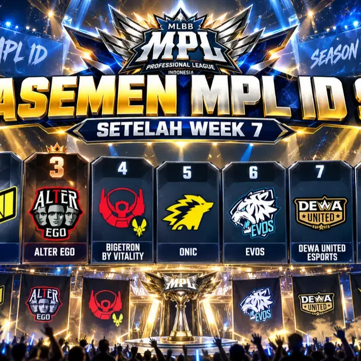Klasemen MPL ID S18 Setelah Week 7: TLID Puncaki Tabel, ONIC Naik ke Posisi Lima
