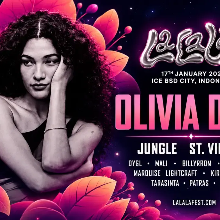 LaLaLa Festival 2027 di ICE BSD City Hadirkan Olivia Dean sebagai Headliner