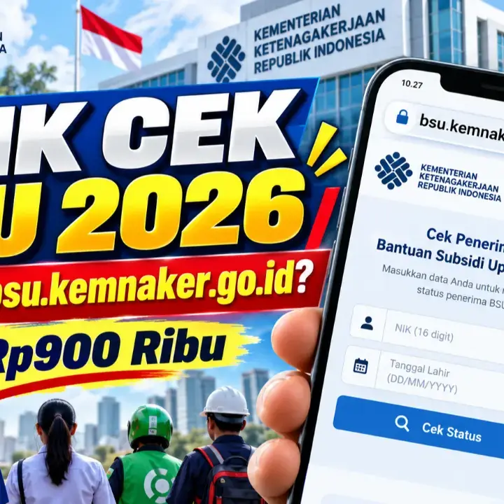 Link Cek BSU Kemnaker 2026, Apakah Masih di bsu.kemnaker.go.id?