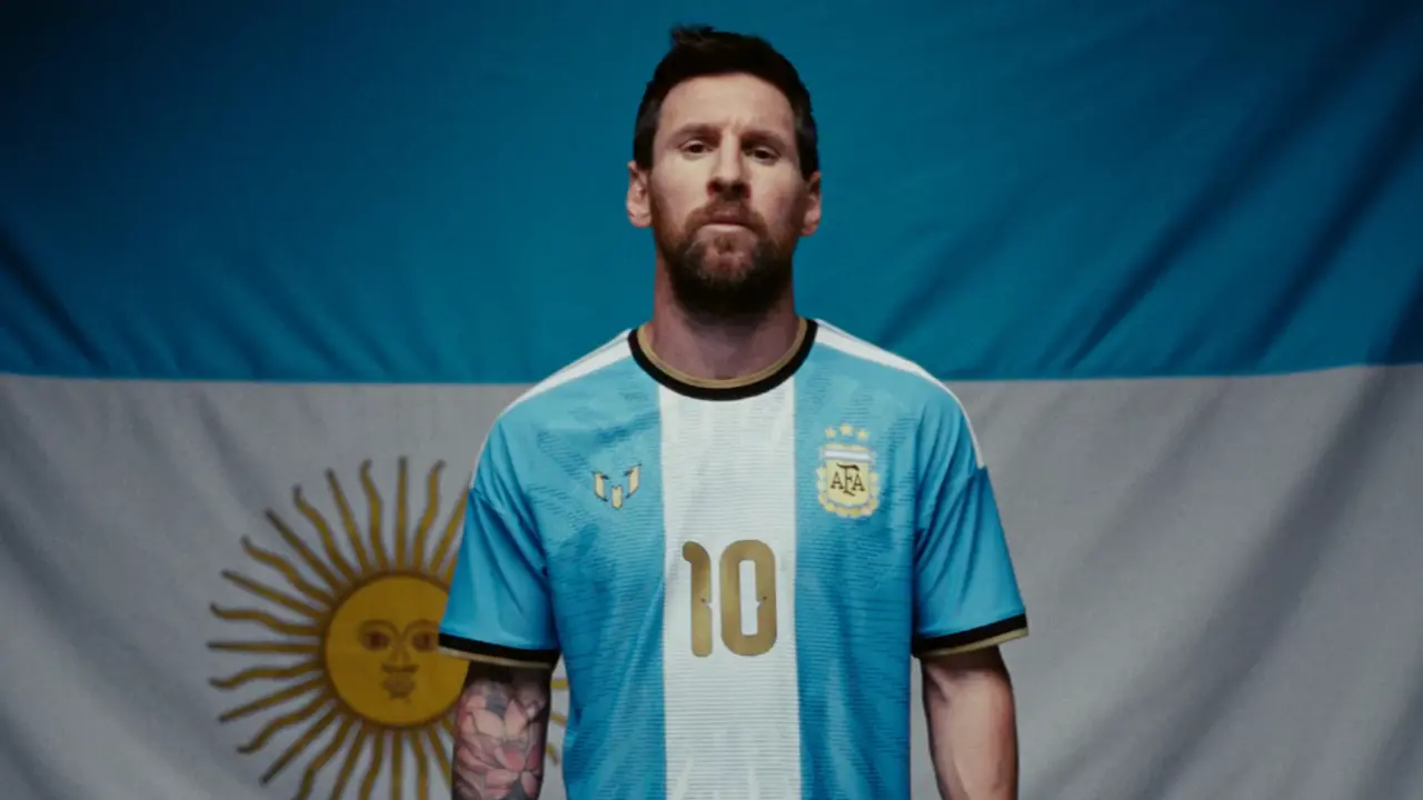 Lionel Messi Captain Timnas Argentina