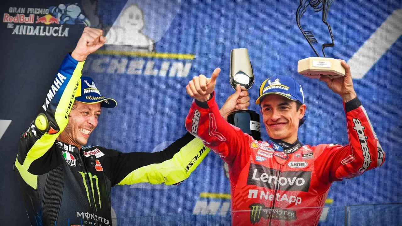 Aspar Nilai Marc Marquez Lebih Cepat Ketimbang Valentino Rossi