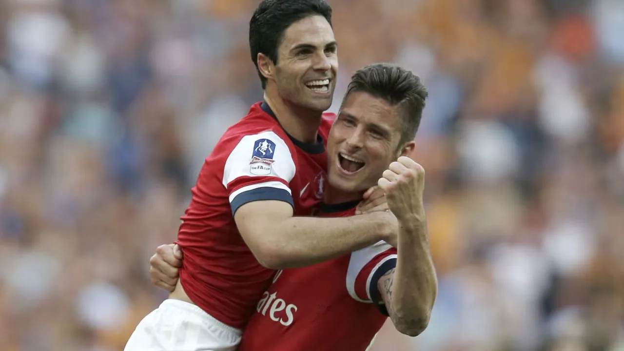 Arsenal vs Lille Jadi Nostalgia Antara Mikel Arteta dengan Olivier Giroud