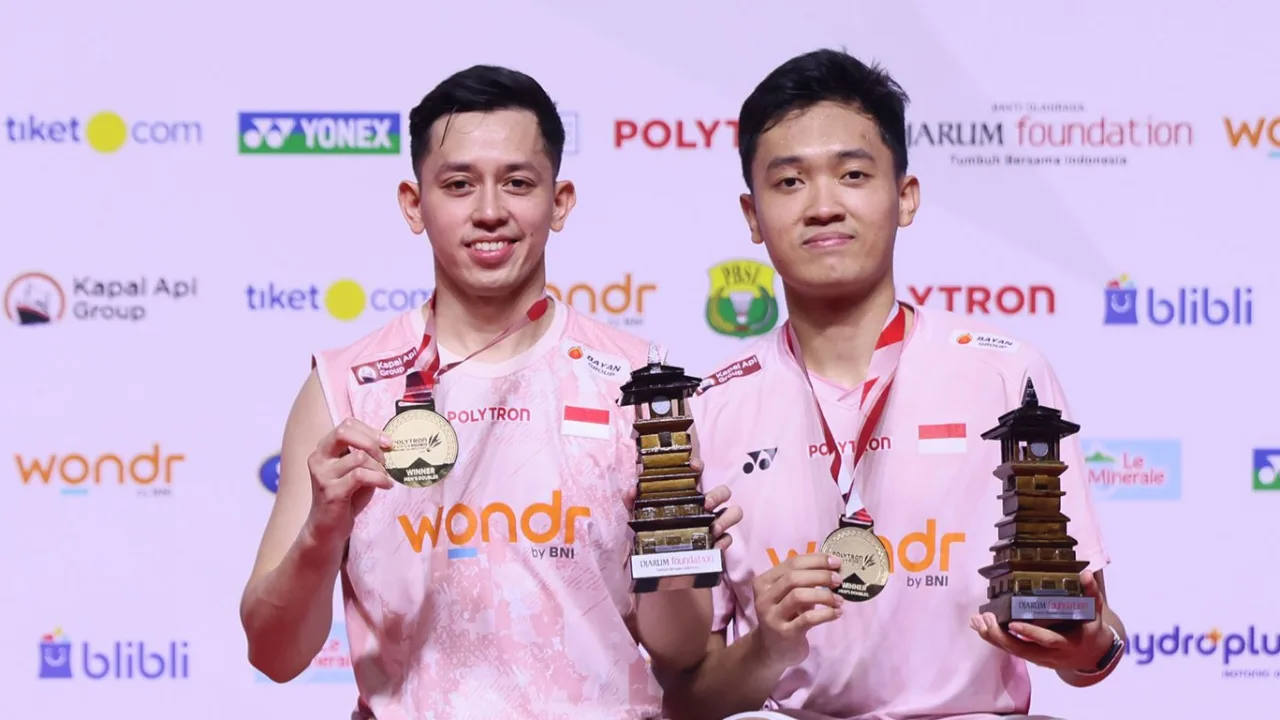 Hasil Kudus Indonesia Masters 2026: Rian/Daniel Juara Usai Kalahkan Jin/Jo Hasil Kudus Indonesia Masters 2026: Rian/Daniel Juara Usai Kalahkan Jin/Jo