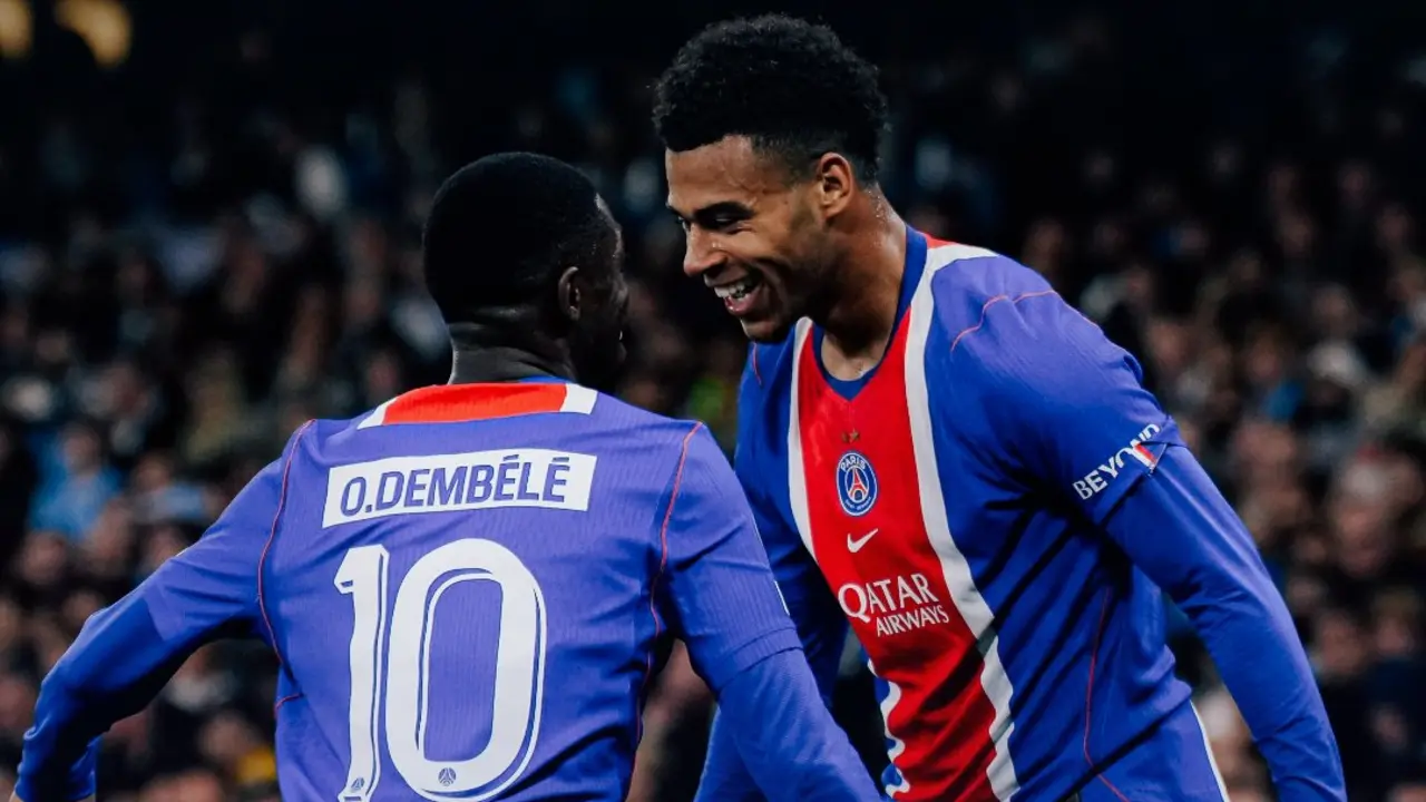 Ousmane Dembele Dan Desire Doue Pemain Psg