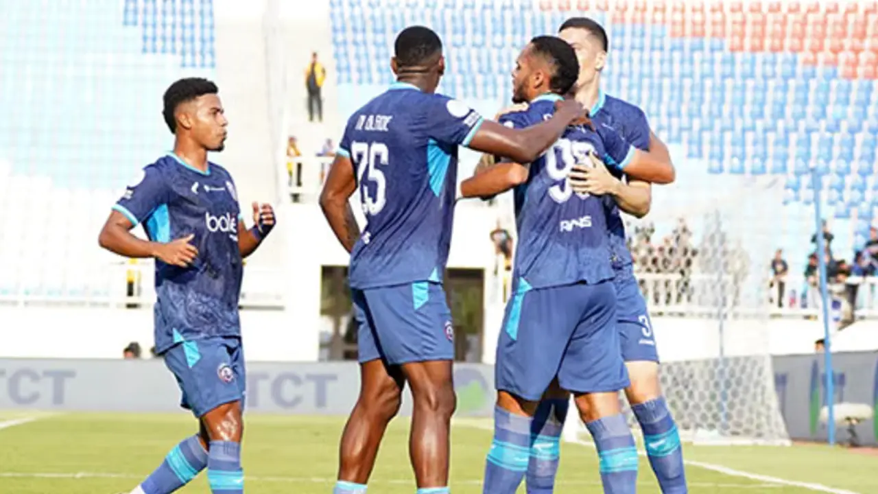 Pemain Aarema Fc Selebrasi