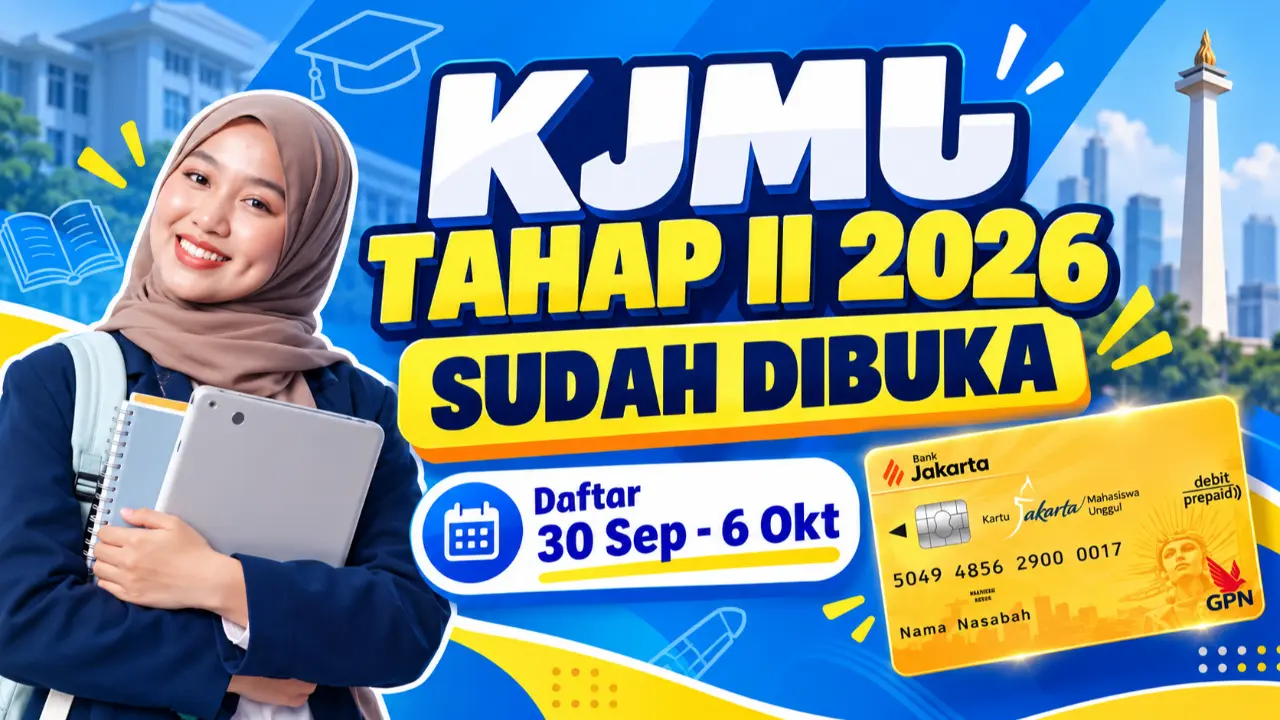 Pendaftaran KJMJ Tahap II 2026 Sudah Dibuka