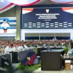 Prabowo Beri Taklimat ke 800 Perwira Tinggi TNI-Polri di Istana Prabowo Beri Taklimat ke 800 Perwira Tinggi TNI-Polri di Istana