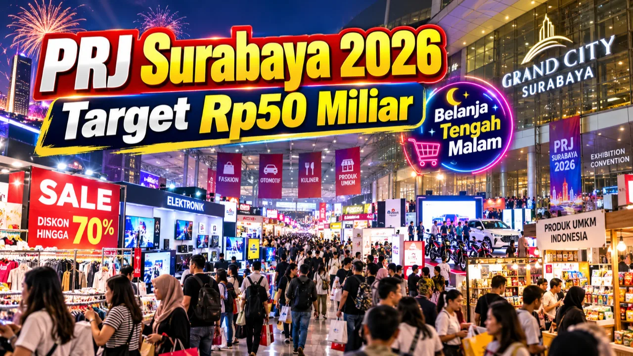 Prj Surabaya 2026 Target Rp50 Miliar
