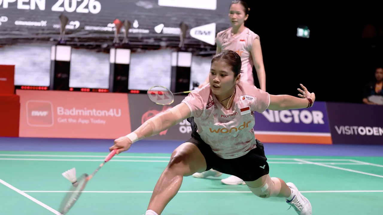 Hasil Denmark Open 2026: Rachel/Febi Kalah dari Wakil India di Babak 16 Besar Hasil Denmark Open 2026: Rachel/Febi Kalah dari Wakil India di Babak 16 Besar