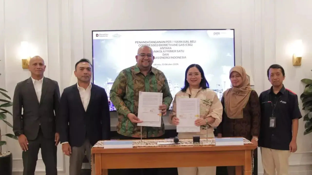 reNIKOLA dan PGN Gagas Sepakati Pasokan Biometana, Investasi Proyek di Sumut Tembus US$5 Juta