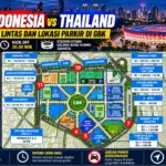 Final Indonesia vs Thailand Malam Ini, Cek Rekayasa Lalu Lintas dan Lokasi Parkir di SUGBK