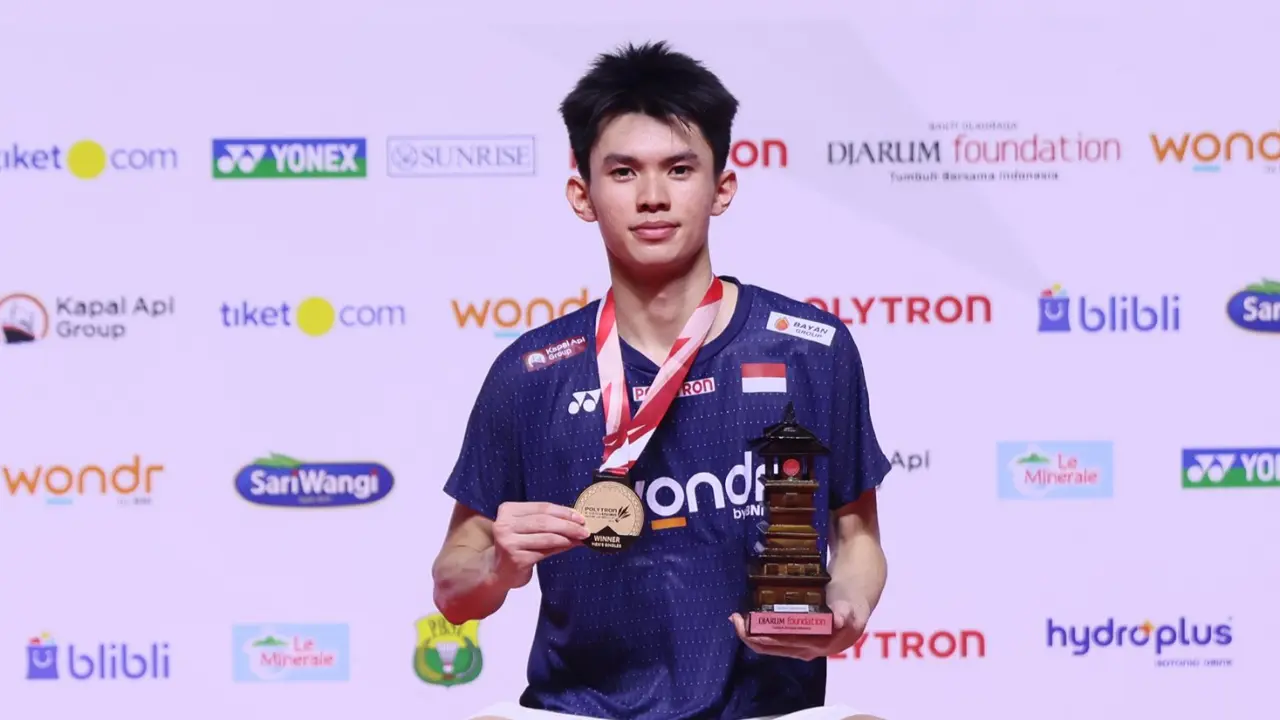 Hasil Kudus Indonesia Masters 2026: Richie Duta Richardo Juara Usai Kalahkan Dong Tian Yao Hasil Kudus Indonesia Masters 2026: Richie Duta Richardo Juara Usai Kalahkan Dong Tian Yao