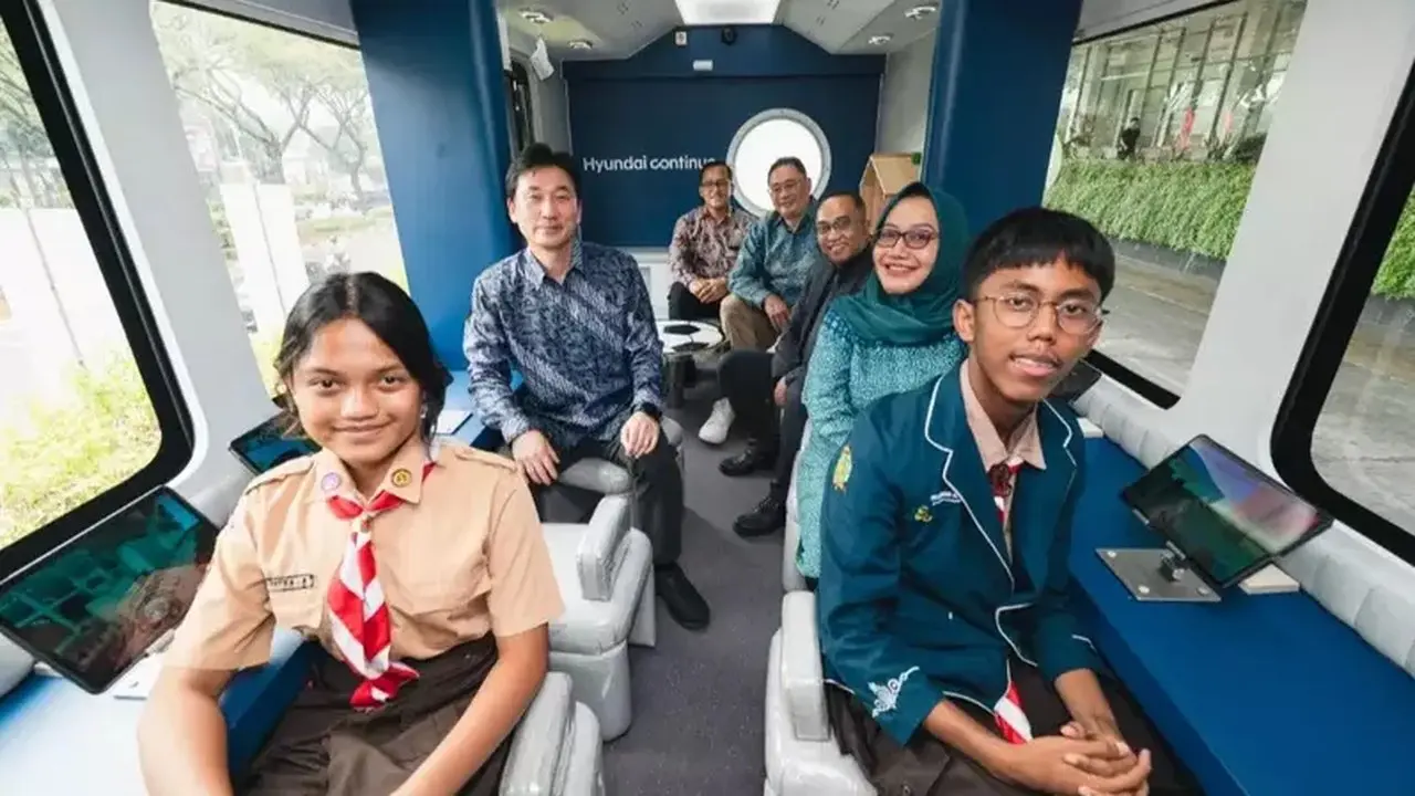 Hyundai dan Save the Children Luncurkan Bus Listrik untuk Perluas Akses Belajar STEM di SMP Jakarta