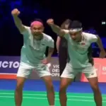 Video Selebrasi Fajar/Fikri Usai Juara Denmark Open 2026, Tiru Gaya Presiden Prabowo