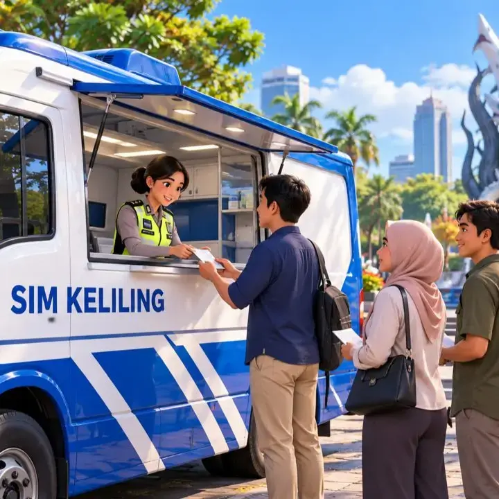 Jadwal Lengkap dan Lokasi SIM Keliling Kota Bandung Oktober 2026