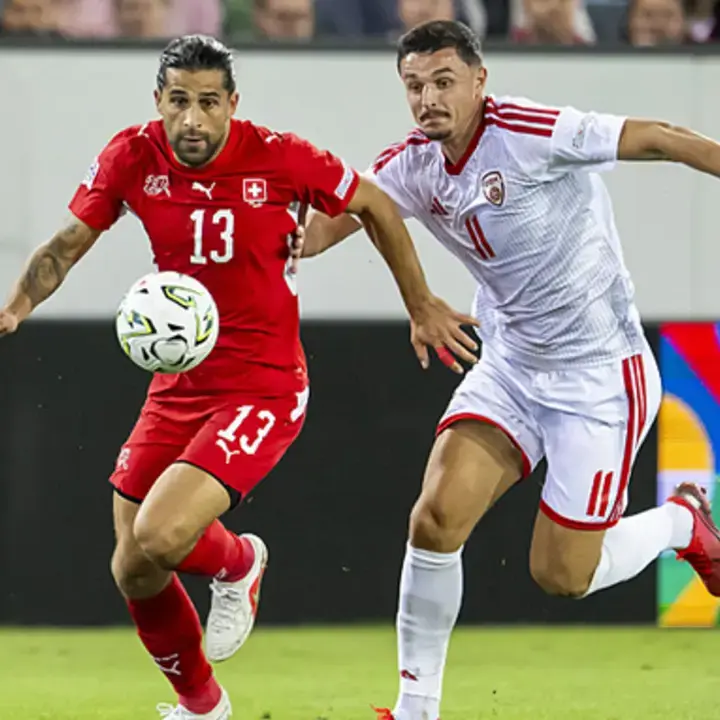 Hasil Swiss vs Makedonia Utara di UEFA Nations League 2026/2027
