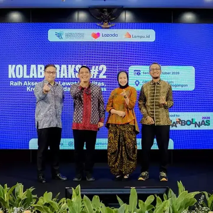 Kemendag dan Lazada Gelar KOLABORAKSI #2, Dorong UMKM Perkuat Legalitas dan Manfaatkan AI