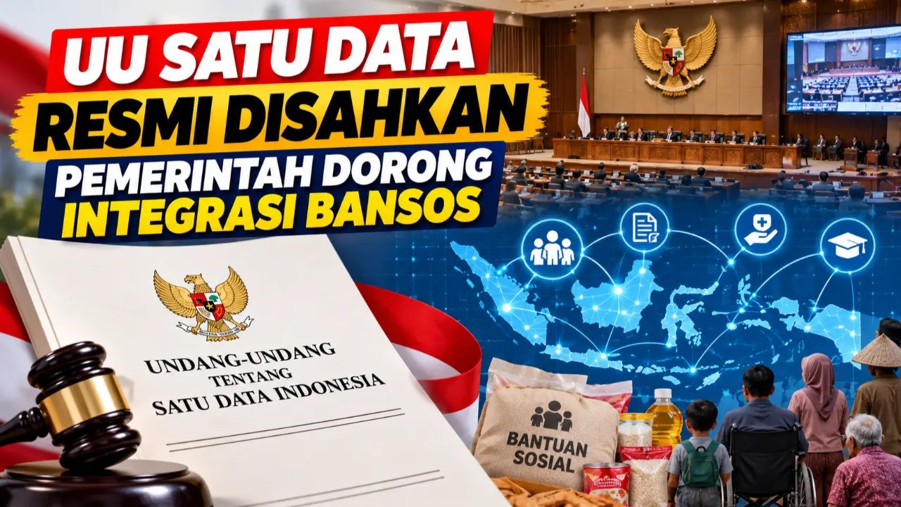 Undang Undang Satu Data Indonesia Di Sahkan