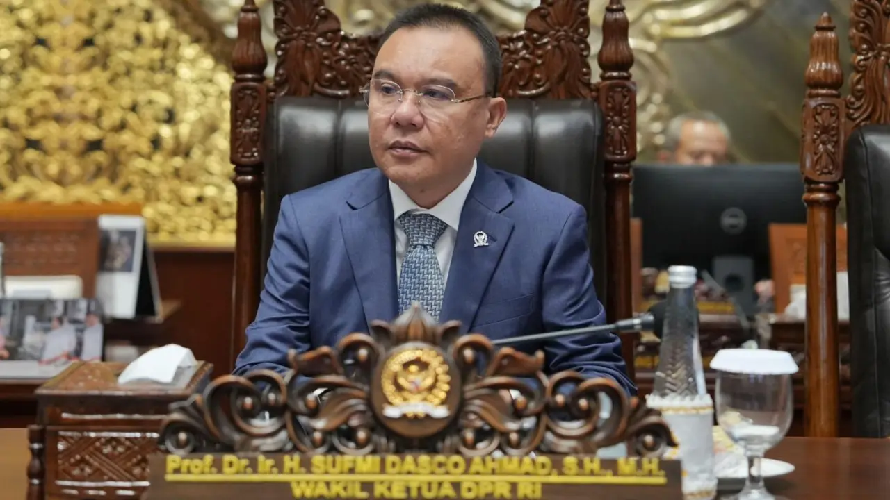 Wakil Ketua Dpr Ri Sufmi Dasco Ahmad
