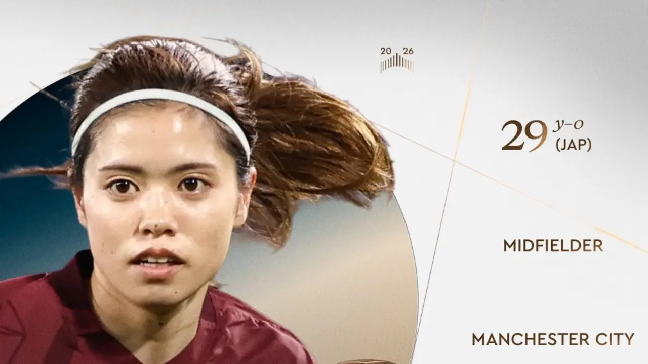Peringkat 11–30 Ballon d’Or Women 2026, Yui Hasegawa Posisi 11 dan Renard ke-14 Peringkat 11–30 Ballon d’Or Women 2026, Yui Hasegawa Posisi 11 dan Renard ke-14