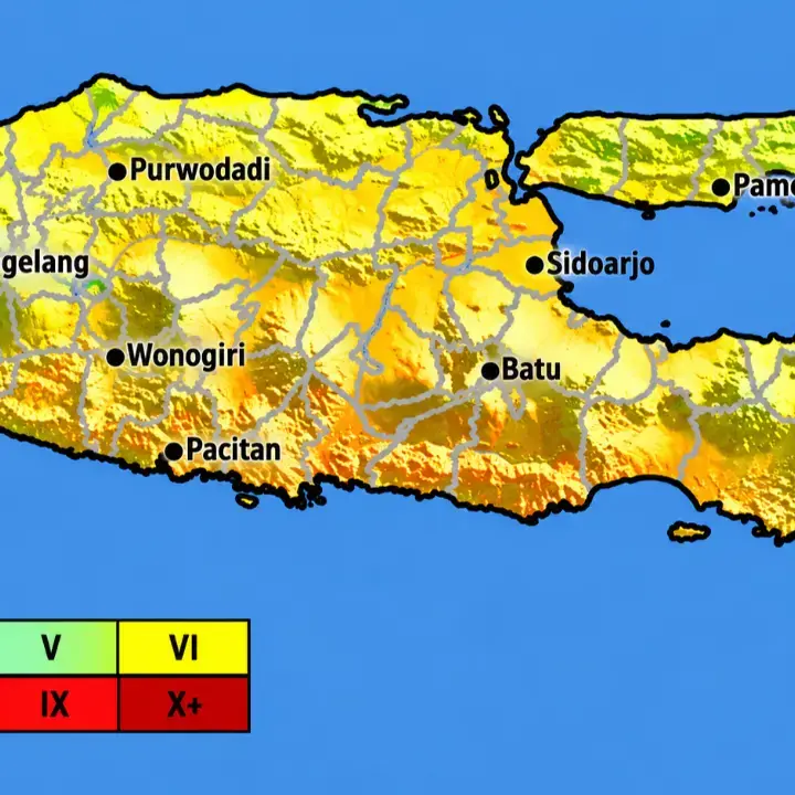 Ancaman Gempa Megathrust di Pesisir Selatan Jatim dan Daftarnya